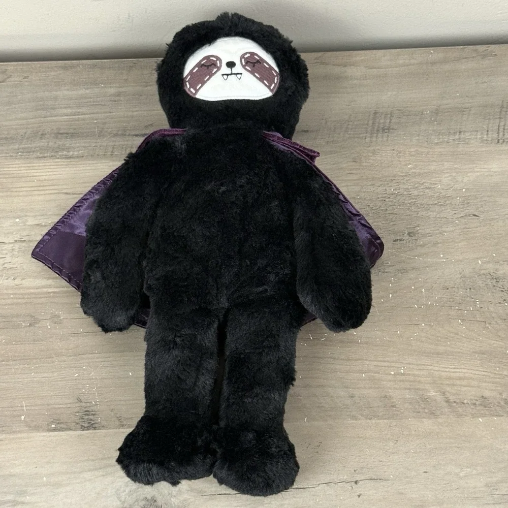 Slumberkins Vlad Kin Plush 13 Inches Halloween Retired Vampire Sloth With‎ Cape